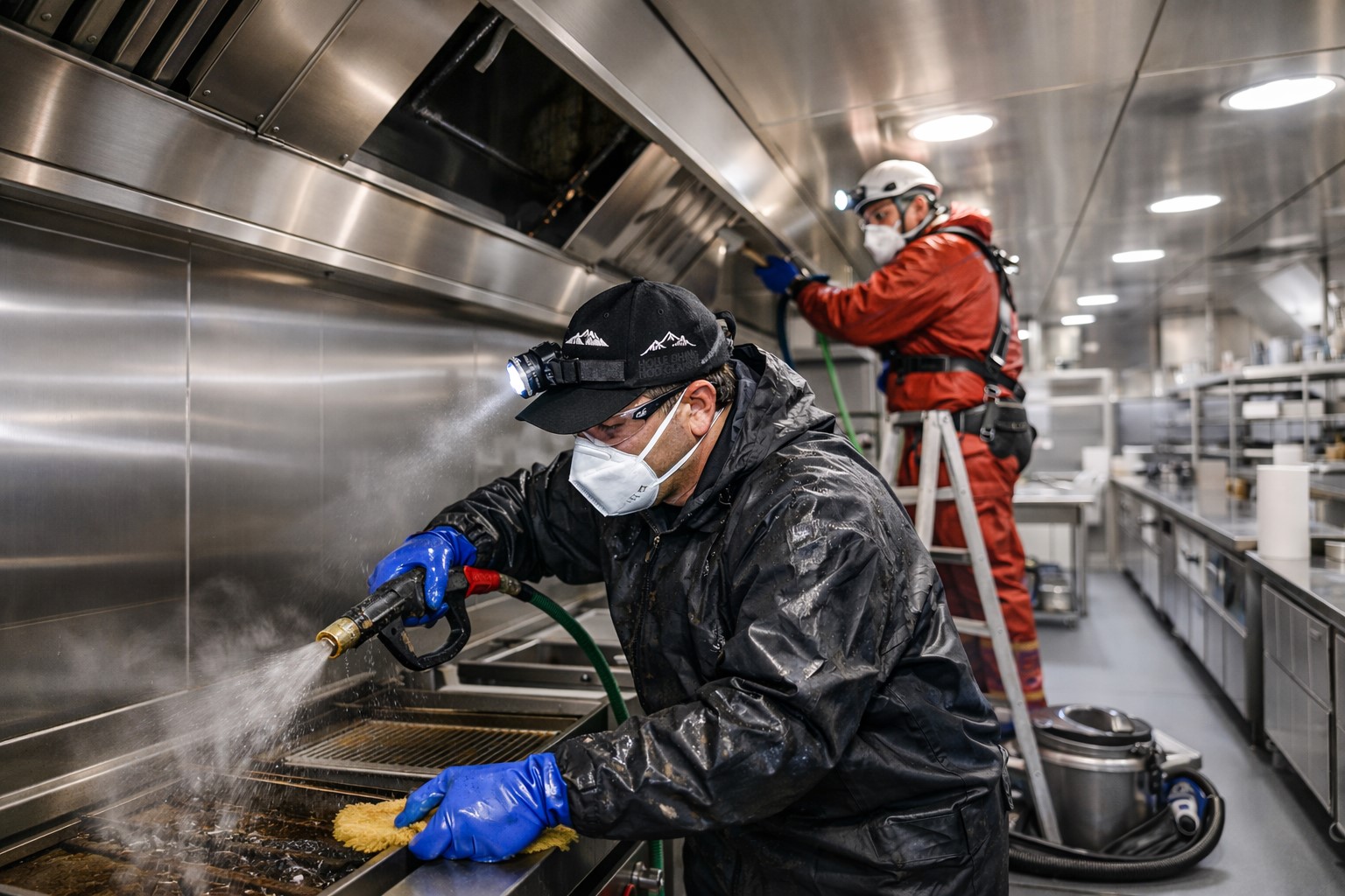 Restaurant kitchen exhaust cleaning in Denver